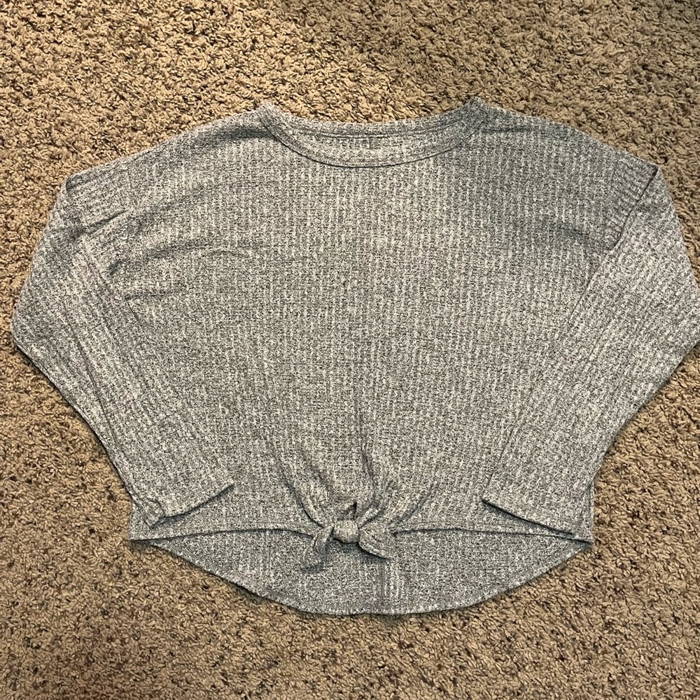 SO Heather Gray Knit Sweater